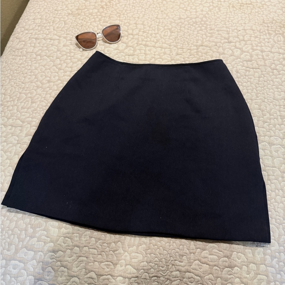 Y2K XOXO navy blue skirt